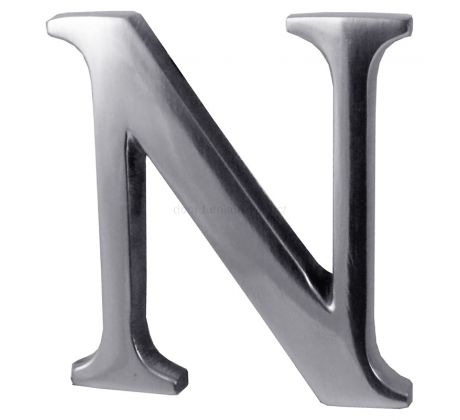 Polished Chrome Concealed Fix Front Door Letters A-Z 51mm C1565