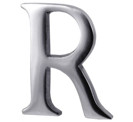 Polished Chrome Concealed Fix Front Door Letters A-Z 51mm C1565