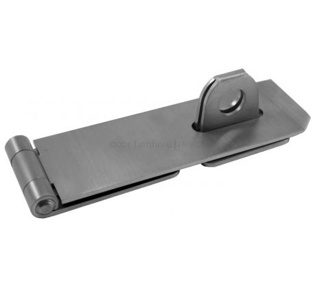 Brushed Stainless Steel Hasp and Staple 171x38mm