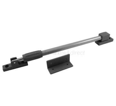Grey Medium Telescopic Door Stay