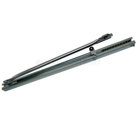 Galvanised Channel Spring Hold Open Door Stay 1100-1300mm