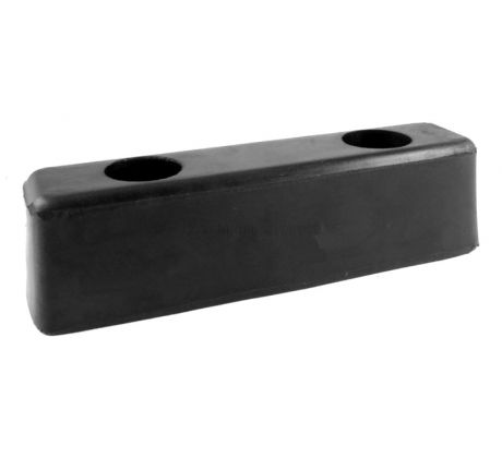 Extra Large Black Rubber Door Stop 195x50x50mm
