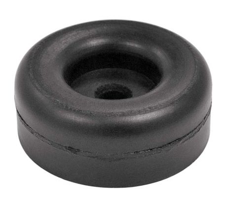 Round Black Rubber Door Stop or Buffer