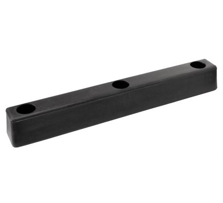 Extra Long Black Heavy Duty Door Stop or Buffer