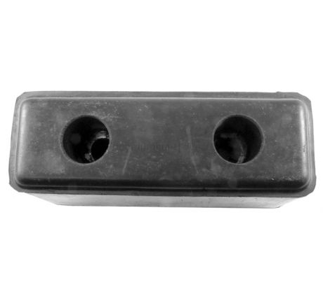 Heavy Duty Extended Black Rubber Door Stop or Buffer