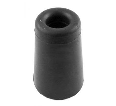 Black Rubber Conical Door Stop or Buffer