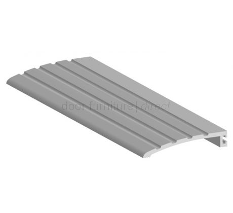 Aluminium Butt Threshold 914X74.7mm 12.7mm High
