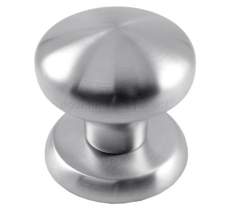 Satin Stainless Steel Centre Door Knob 70mm