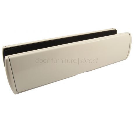 Prostyle Telescopic Letter Plate White 310x76mm