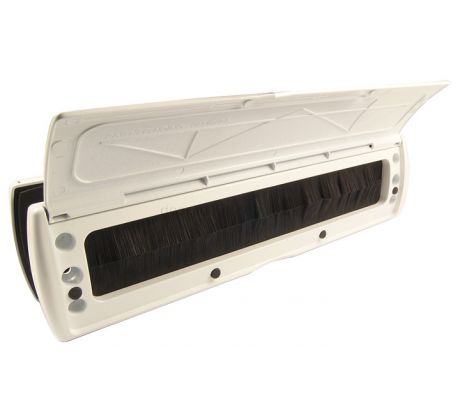 Prostyle Telescopic Letter Plate White 310x76mm