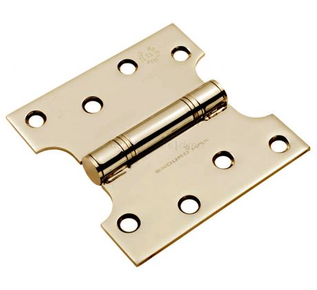 Grade 13 PVD Brass Stainless Parliament Hinge 102x50x102mm In Pairs