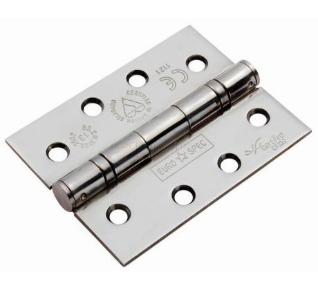 Polished Stainless 4x3inx2.5mm Ball Bearing Hinge 1.5 Pairs