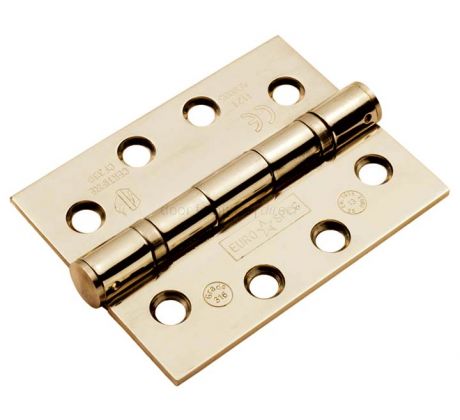316 Grade PVD Brass Stainless 4x3inx3mm Ball Bearing Hinge Pairs