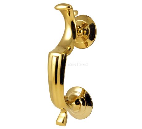 Doctor Knocker PVD Brass 187x32mm