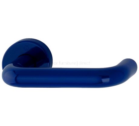 Paris Coloured Nylon Lever on Rose Door Handles
