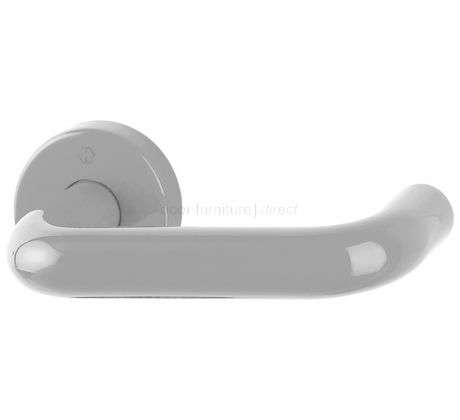 Paris Coloured Nylon Lever on Rose Door Handles
