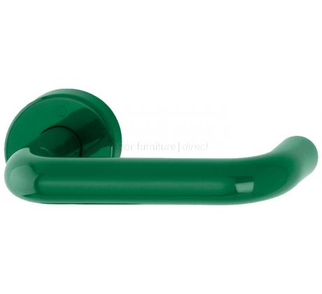 Paris Coloured Nylon Lever on Rose Door Handles
