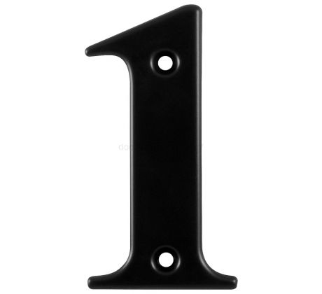 Hoppe Black Door Numerals and Letters