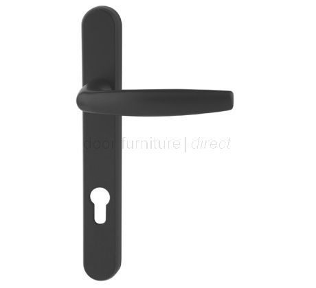 Hoppe Atlanta Standard Door Handles 92/215mm Black Type B