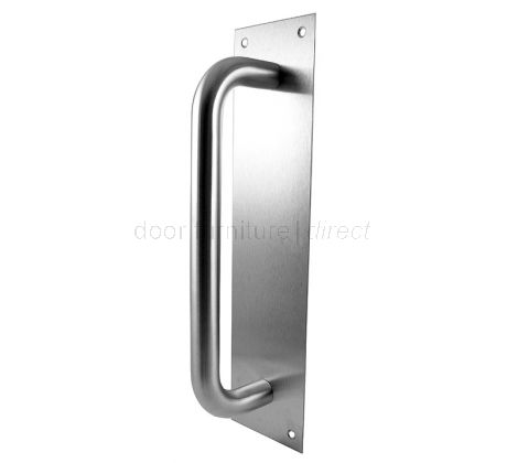 Stainless Steel 225mm Pull Handle On Plate
