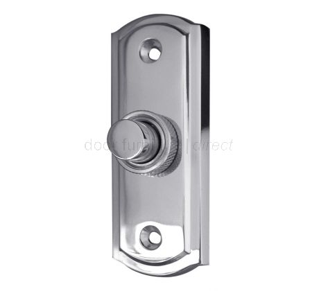 Sloane Polished Chrome Bell Push 81x31mm