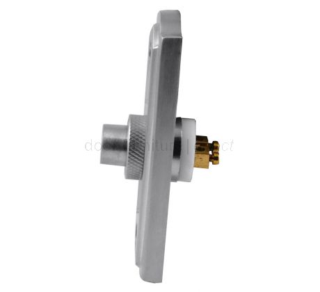 Sloane Satin Chrome Bell Push 81x31mm