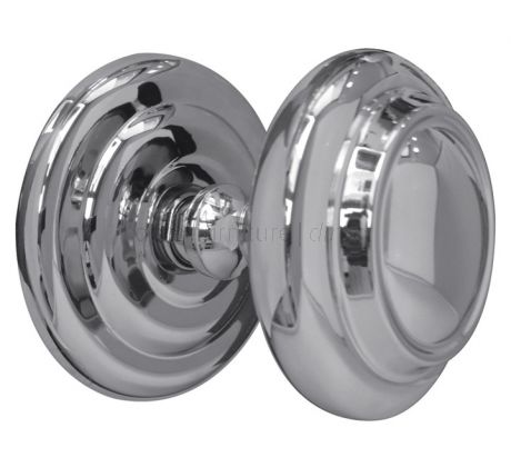 Sloane Polished Chrome Centre Door Knob 102mm