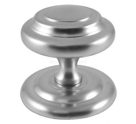 Sloane Satin Chrome Centre Door Knob 102mm