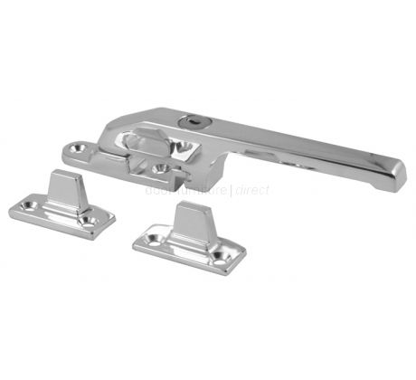 Polished Chrome Locking Window Fastener