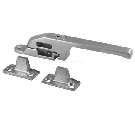 Satin Chrome Locking Window Fastener