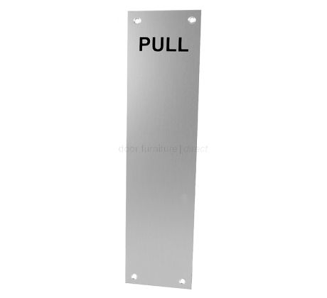 SAA Finger Plate PULL 305X75mm
