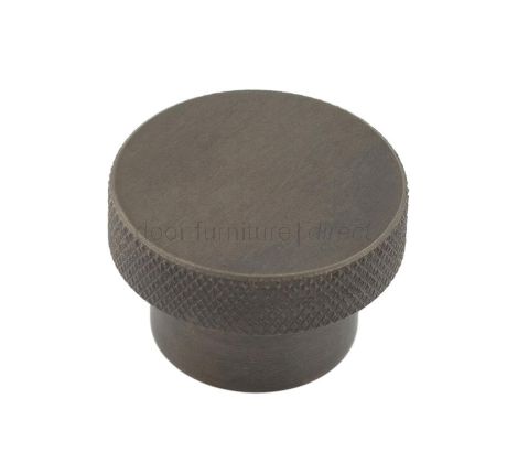 Hoxton Wenlock Diamond Knurled Cabinet Knob 40mm