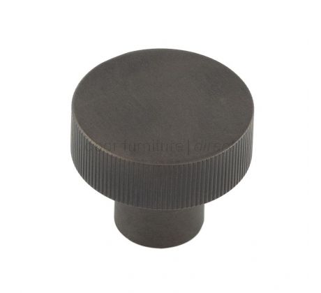 Hoxton Thaxted Line Knurled Cabinet Knob 30mm