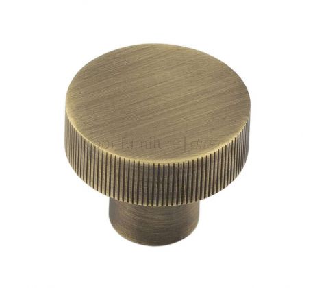 Hoxton Thaxted Line Knurled Cabinet Knob 30mm