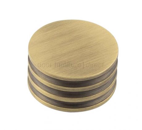 Hoxton Sturt Grooved Cabinet Knob 40mm