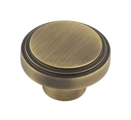 Hoxton Cropley Stepped Edge Cabinet Knob 40mm