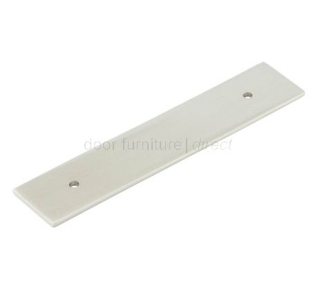 Hoxton Fanshaw Cabinet Handle Plain Backplate 140x30mm