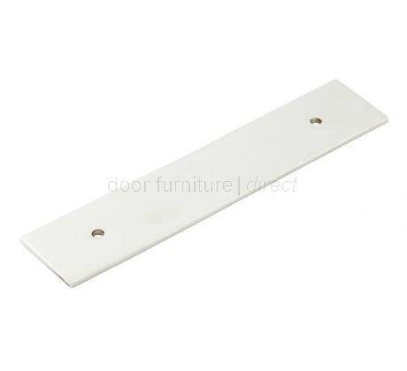 Hoxton Fanshaw Cabinet Handle Plain Backplate 140x30mm