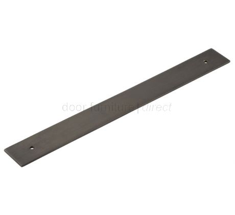 Hoxton Fanshaw Cabinet Handle Plain Backplate 268x30mm