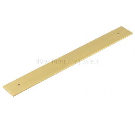 Hoxton Fanshaw Cabinet Handle Plain Backplate 268x30mm