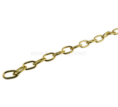 Brass Oval Chain in 10M Lengths