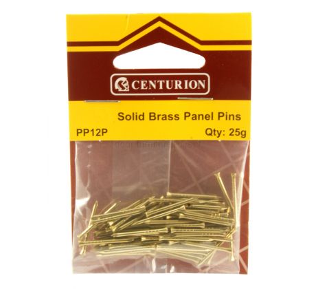Brass Panel Pins 25g Bag