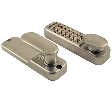 Arrone Digital Lock with Holdback Matt Chrome