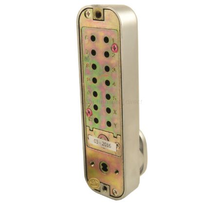 Arrone Digital Lock with Holdback Matt Chrome