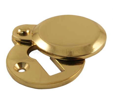 Brass Covered Heavy Escutcheon 41x32mm