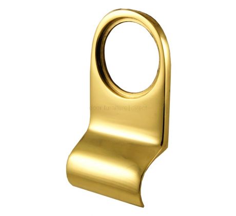 Polished Brass Cylinder Pull