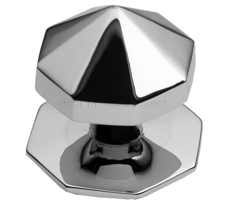 Chrome Carousel Centre Door Knob 67mm