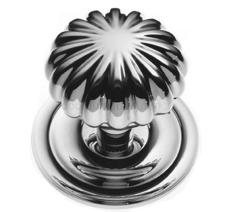 Chrome Peel Centre Door Knob 83mm