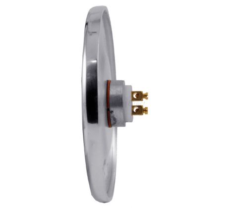 Polished Chrome Circular Bell Push with China Press 100mm
