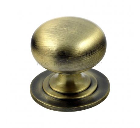 Antique Brass Victorian Cupboard Knob